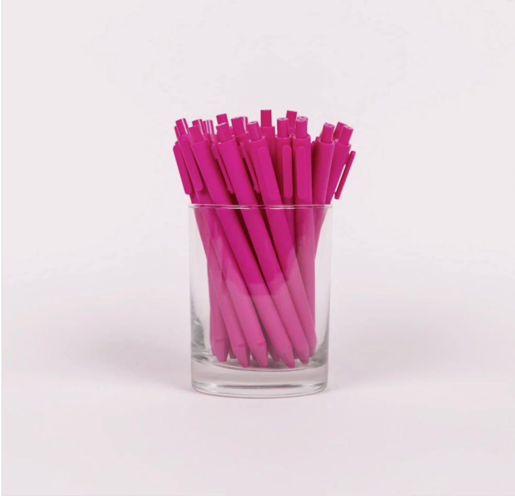 Papier Latté - Stylo encre gel de couleur ROSE FONCÉ
