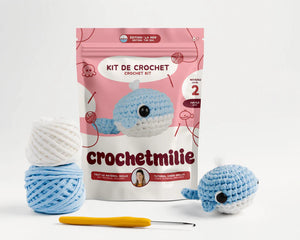 Kit de crochet La baleine