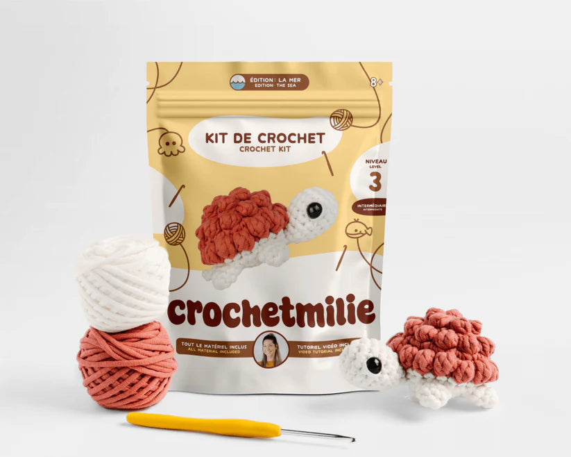 Kit de crochet Tortue
