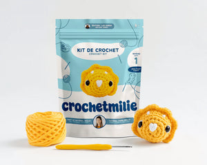 Kit de crochet Tricératops